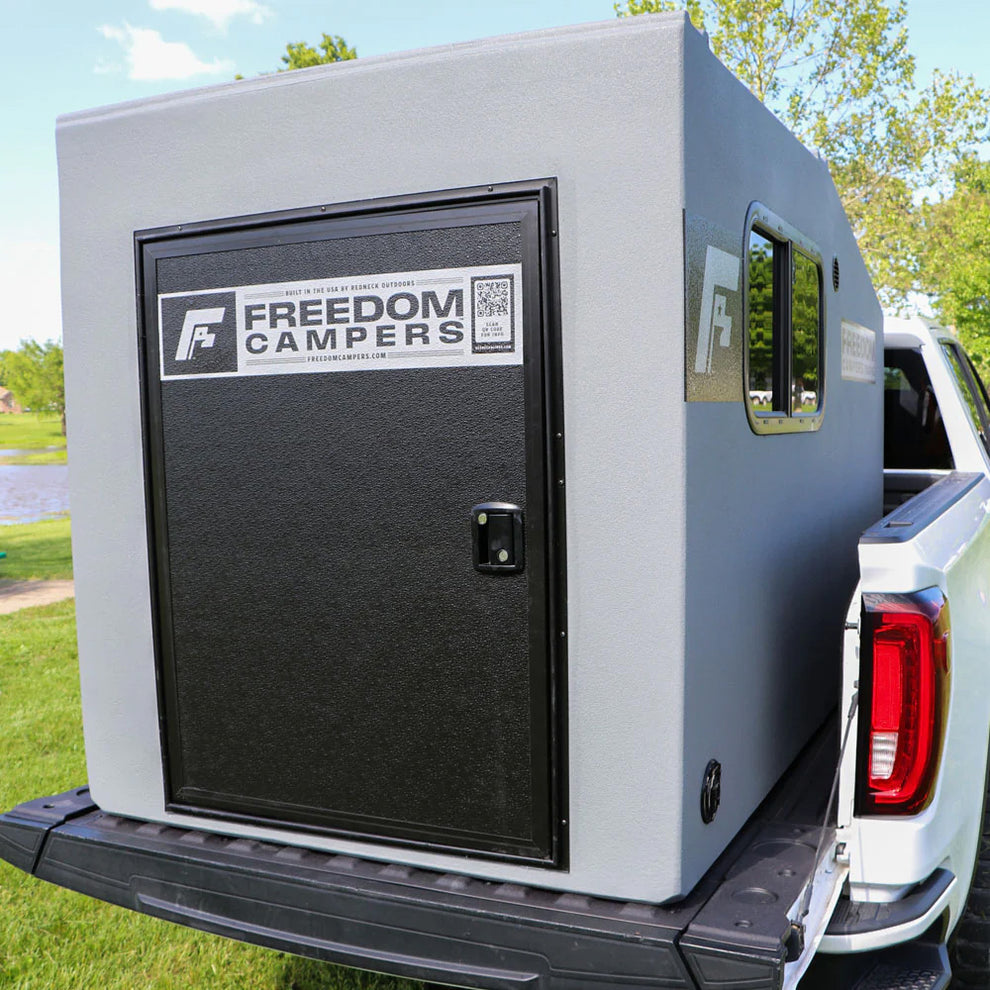Freedom Truck Bed Camper: Roam Free with Your Pickup or Trailer Tan / 58