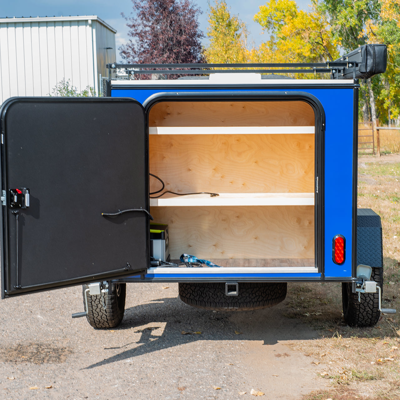 Hiker Trailer | Mid Range - Electric Blue - Loaded With Options!