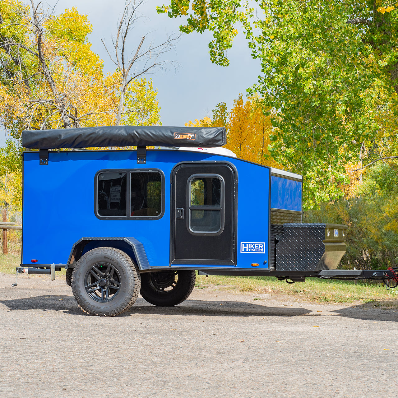 Hiker Trailer | Mid Range - Electric Blue - Loaded With Options!