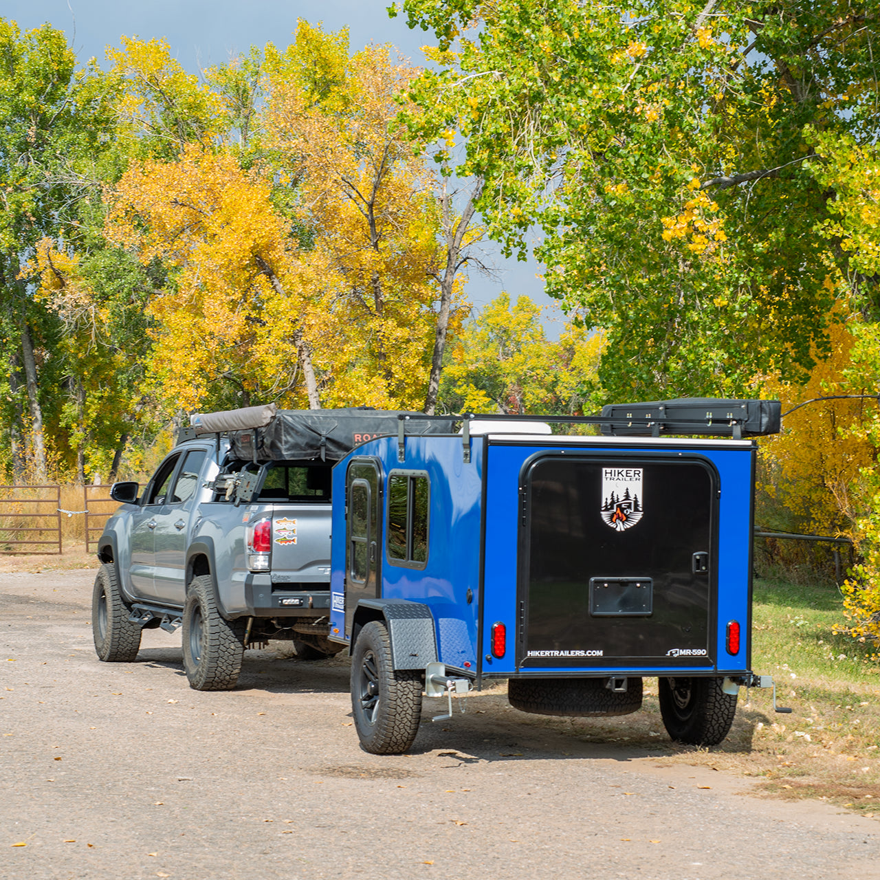 Hiker Trailer | Mid Range - Electric Blue - Loaded With Options!