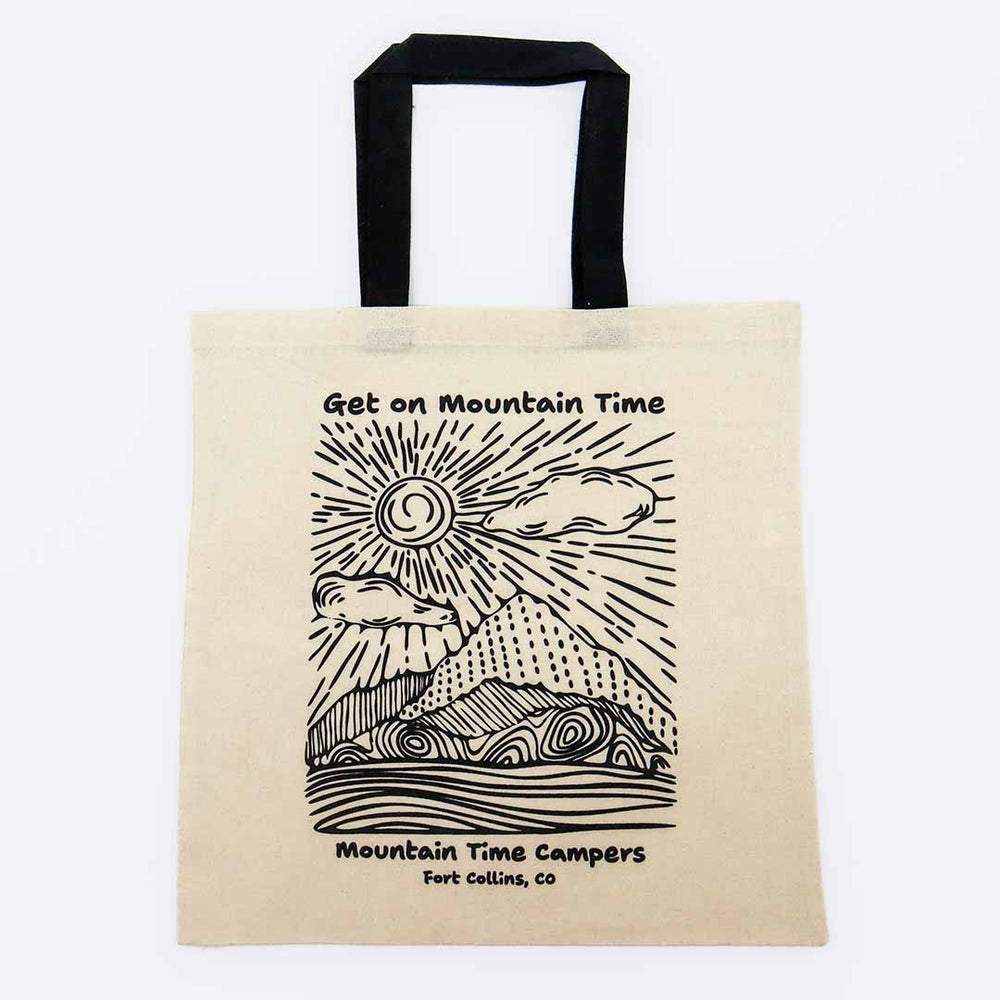Tote Bag - Get on Mountain Time