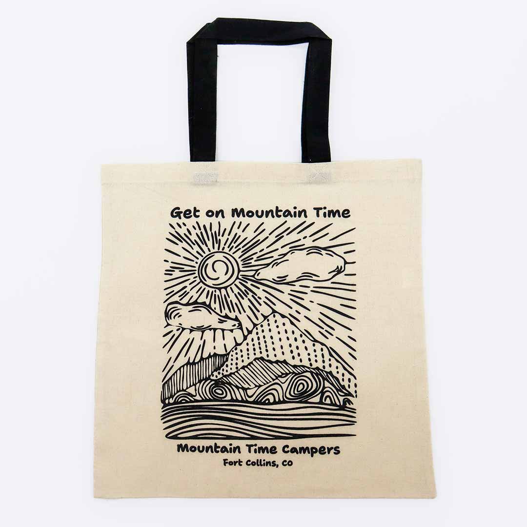 Tote Bag - Get on Mountain Time