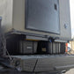 Rear view ofl 8020 aluminum extrusion frame of Mountain Time Campers PLAT system for truckbeds