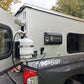 Propex HS2000 wall mount kit exterior cover on a truck topper