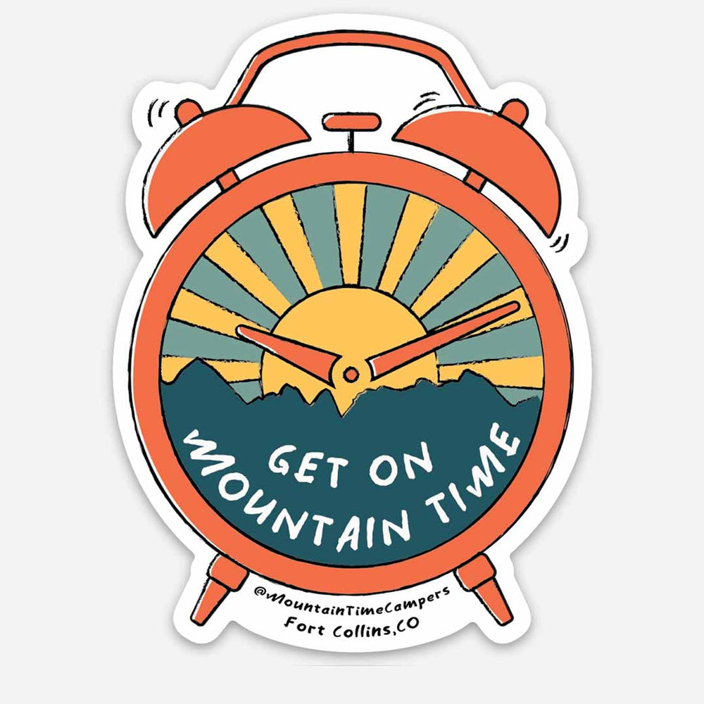 Stickers - Get on Mountain Time