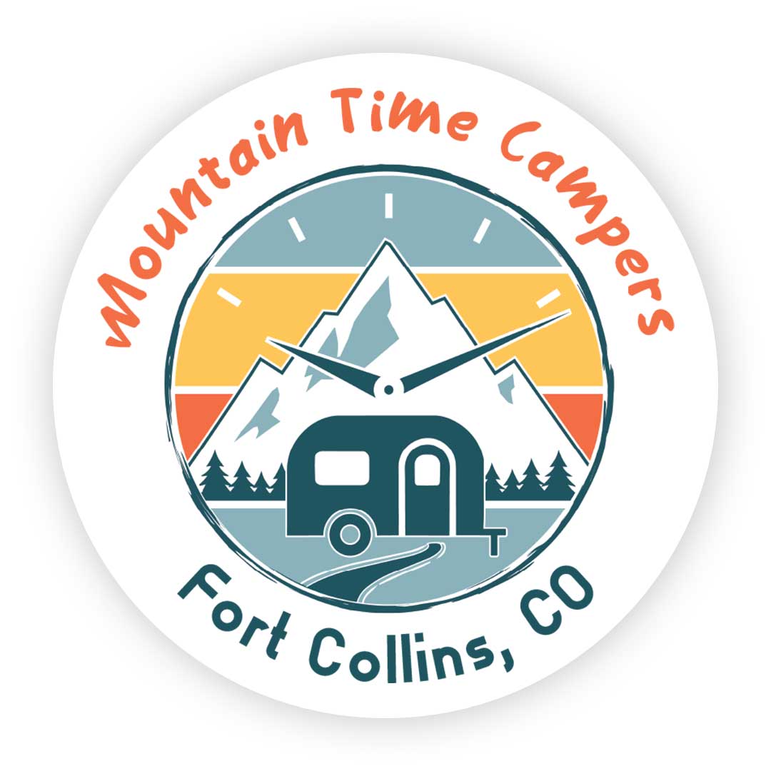 2" Mountain Time Campers Stickers- Mountain Time Campers