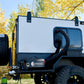 Propex PS2000 Slimline Propane Heater with Hiker Trailer providing portable propane heat
