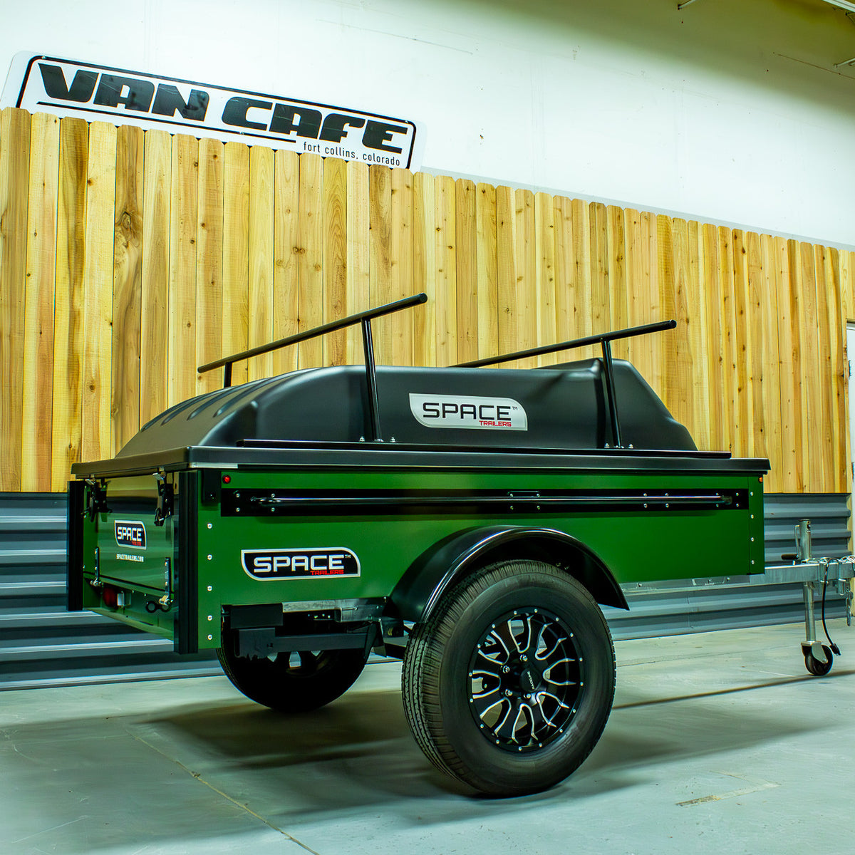 Space Trailer High Rider Utility Trailer – Mountain Time Campers